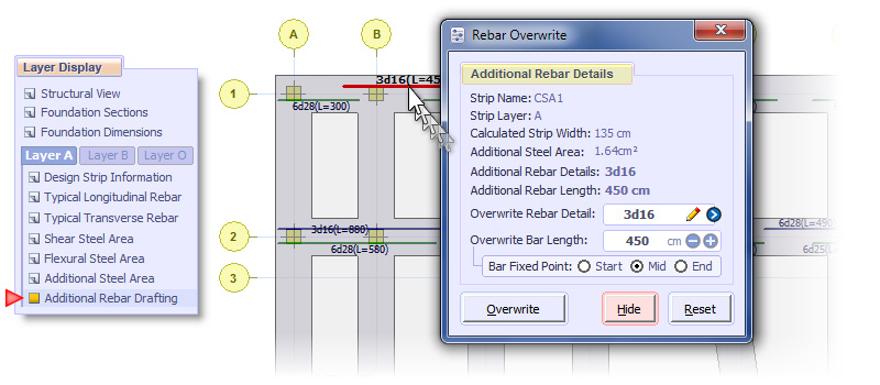 FOUNDA MATE Foundation Slab Detailing Software