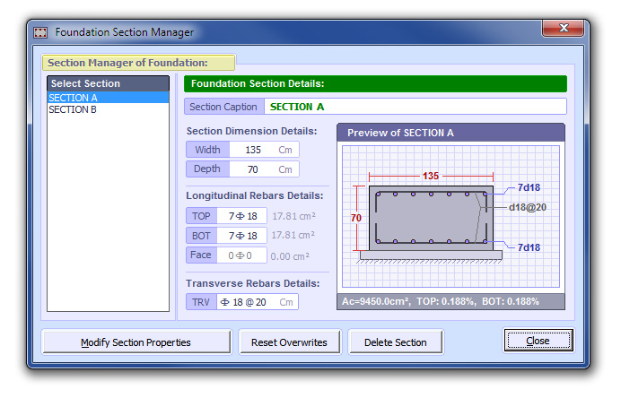 FOUNDA MATE Foundation Slab Detailing Software