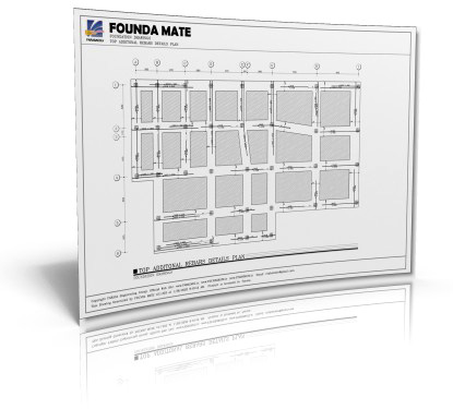 FOUNDA MATE Foundation Slab Detailing Software