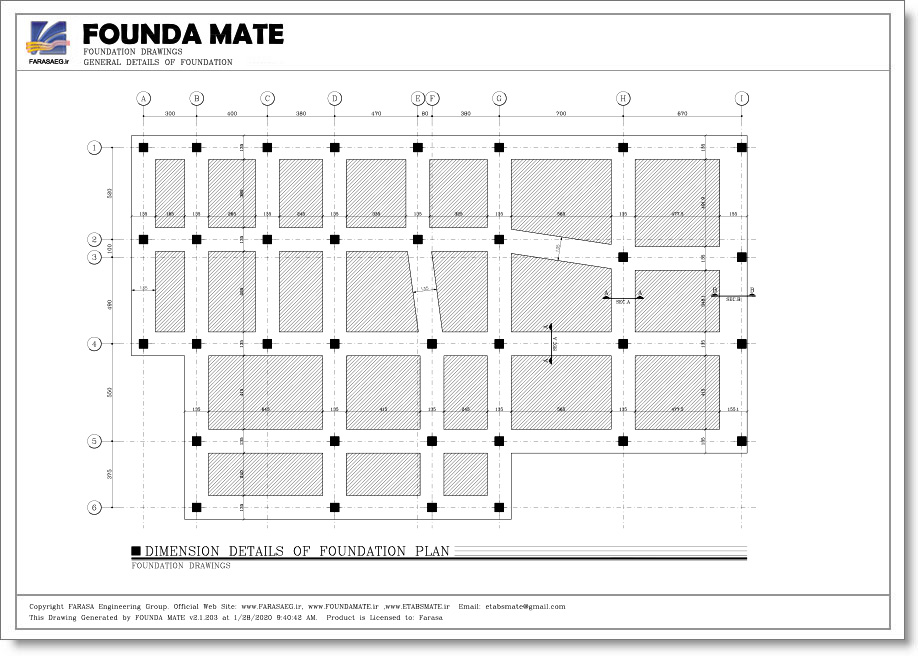 FOUNDA MATE Foundation Slab Detailing Software